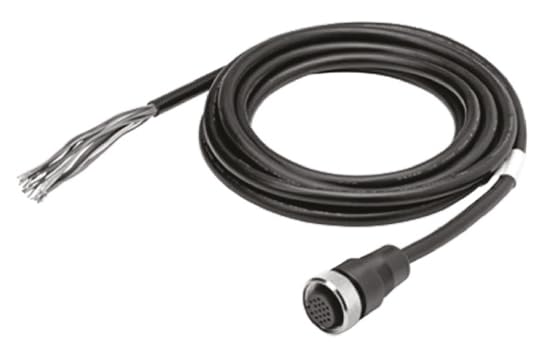 Cable OS32 Omron de seguridad con conexion de alimentacion y 3m de longitud para escaner