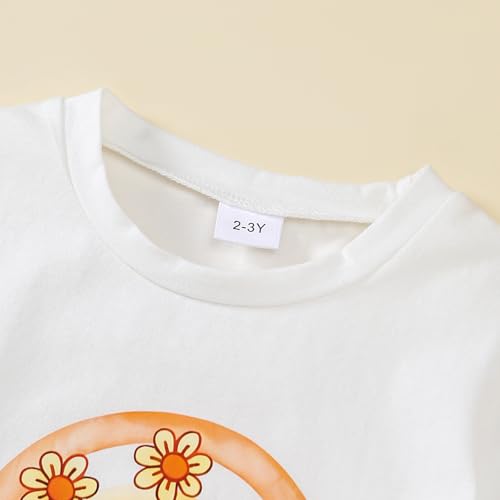 Image of Little Girl Shirts Big Sister Tee Shirt Top Summer Short Sleeve Clothes 2-7 Years
