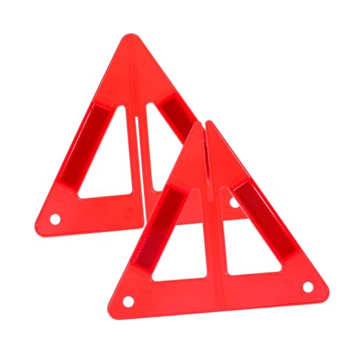 FUNOMOCYA Riflettore Pieghevole per Strada Triangolo di Sicurezza Stradale Riflettenti di Sicurezza
