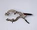 Locking C-Clamp,Pipe and Tube Clamp With 3 Pads,2 to 4 in,Steel Pipe Alignment Tool 13''
