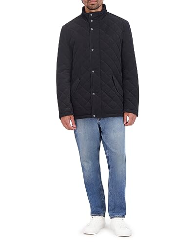 Image of Cole Haan Men's Stand Collar Quilted Jacket