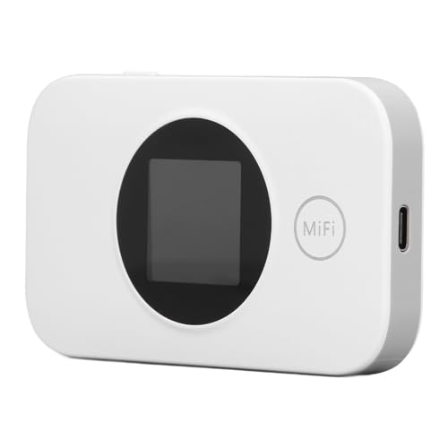 Image of Semme 4G LTE Mobile Hotspot Router Supports 10 Devices Lightweight Portable WiFi with Screen Display for Smartphones Laptops