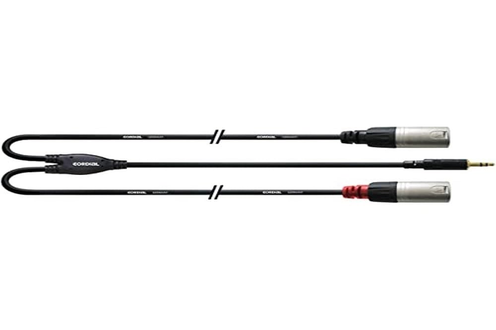 Cordial Connectors: 1 x 3.5 Stereo Jack