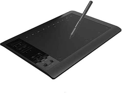 Tableta digitalizadora para dibujo digital, con soporte de inclinación de ±60°, sensibilidad a la presión de 8192 niveles, tecnología de digitalizador electromagnético, compatible con teléfono móvil y computadora, modelo KMHJFXX-123 miniatura 5