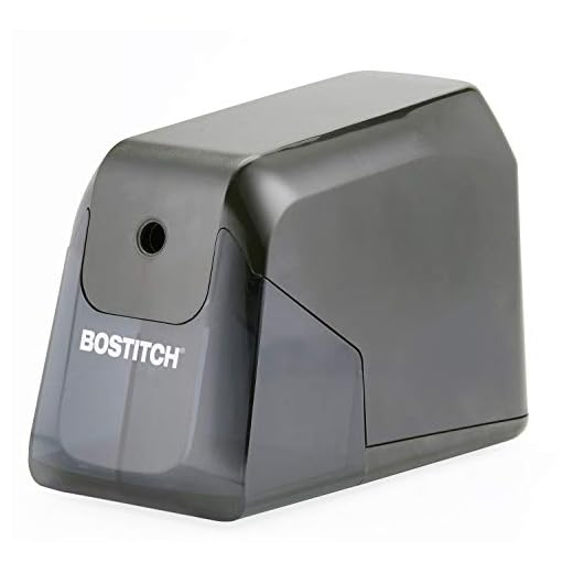 Bostitch Office Battery Pencil Sharpener, Black (BPS4-BLK)