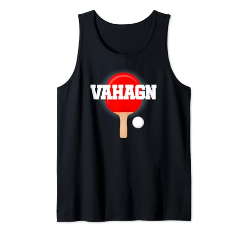 Photo de Vahagn Name Raquette de tennis de table pour garçon Débardeur