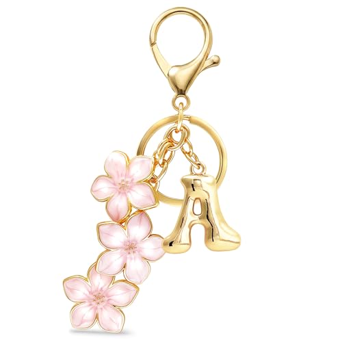 Image of 6 PCS Aesthetic Keychain, Cute Butterfly Bag Charms for Girls, Alloy Metal Key Chain Set with Six Pieces