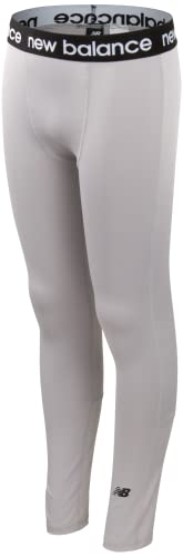 New Balance Boys' Performance Underwear Set - Base Layer Long Sleeve T-Shirt And Tights thumb #4