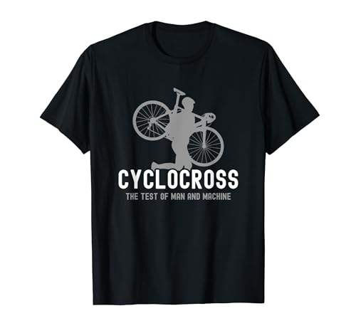 Motivación de ciclocross con bicicleta de ciclocross Camiseta
