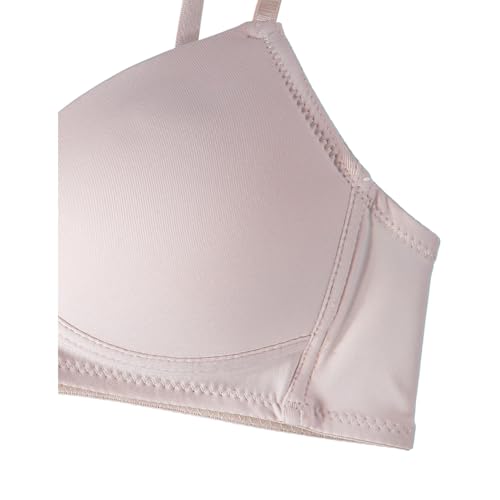 Girls 7-16 Wireless Molded Padded Bras with Adjustable Straps, 4-Pack4