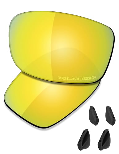 Image of SAUCER Premium Replacement Lenses & Nosepads for Oakley Si Ballistic Shocktube OO9329 Sunglasses