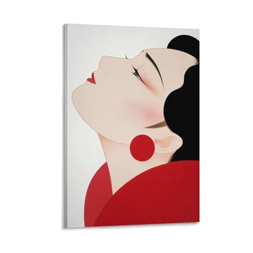  ߓcY̔l m  w |X^[ (34) EH[A[g  G xbh[ rO ǂ̊G20x30inch(50x75cm)