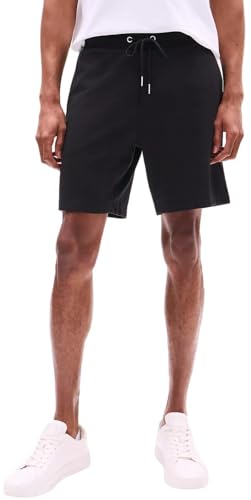 Short de survêtement polaire Tommy Hilfiger noir XL pour un confort absolu sans effort