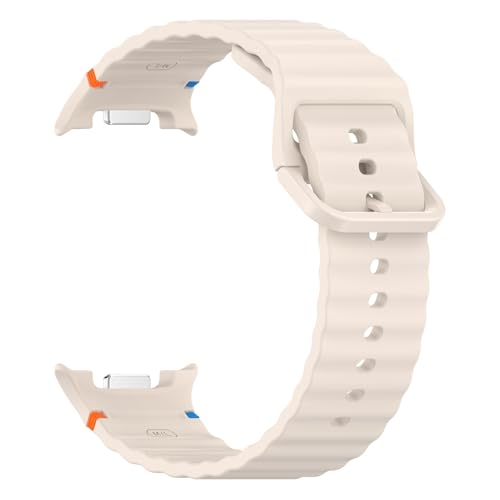 [QAICHFKS] Galaxy Watch 8 40mm 44mm �p�V���R���o���h �N���V�b�N 46mm �X�|�[�c�X�g���b�v (Starlight,Watch 8 44mm)