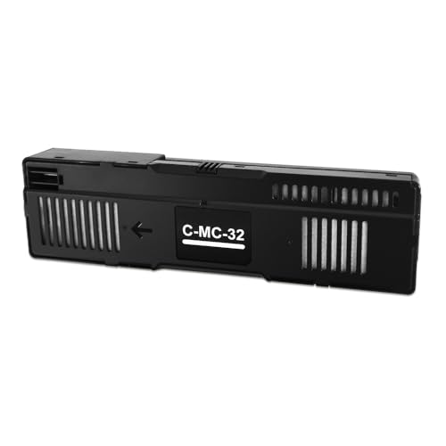 Image of MC-32 Maintenance Cartridge Replacement for Canon imagePROGRAF TC-20 TC-20M TC-5200 TC-5200M Printers,Upgraded MC 32 Waste Ink Cartridges Maintenace Tank