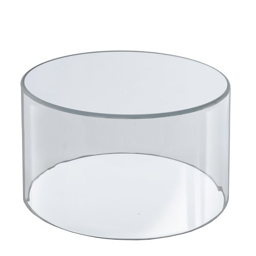 Image of Azar Displays 556908 10-Inch W by 8-Inch H Clear Acrylic Cylinder