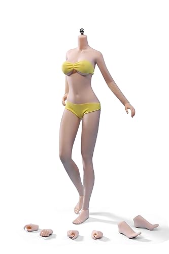 Figurine sans couture Pale PHMB2022-S48A corps super flexible avec tête bibi