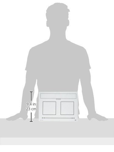 Miniatura 3 de Didax Educational Resources, Juego de 10 tableros para escribir y limpiar fracciones, blanco, negro (211584)