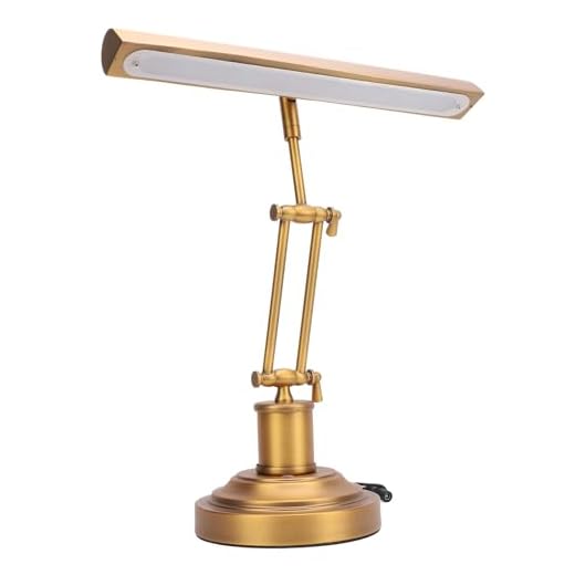 Akozon Lámpara de Piano Control Táctil 3000K a 6000K Ajuste de Brillo Continuo Apto para los Ojos 85 CRI Luz de Atril para Leer Tocar el Piano Luz Nocturna Color del (Enchufe de la UE)