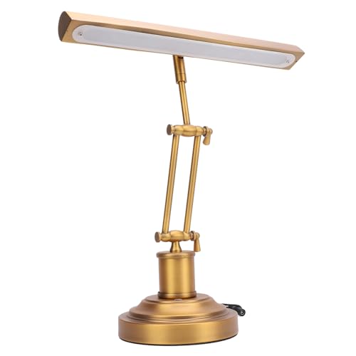 Piano Lamp, Music Stand Light 12W 3000K To 6000K for Classroom (US Plug)