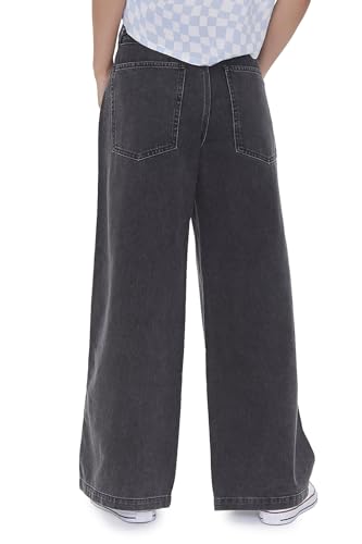 Forever 21 Women's Wide-Leg High-Rise Jeans4