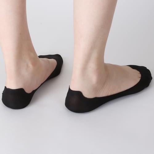 Image of Forbidden Road No Show Socks Ice Silk Thin Invisible Socks for Women