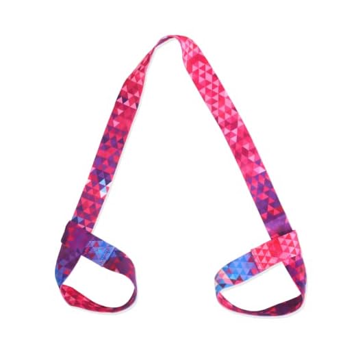Alça para Transporte de Tapete de Yoga (Porta Mat Strap) Geometria - Ajustável e Regulável