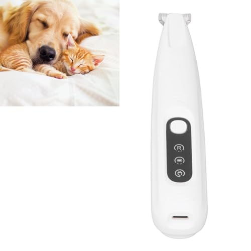 Aparador de Pêlos para Pés de Cachorro, Aparador de Pés para Animais de Estimação Resistente à água