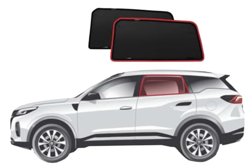 Pare-soleil de voiture Chery Tiggo 7 Pro bloquant les rayons UV Snapshades