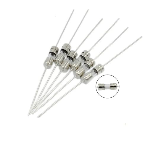 Fusible tubulaire verre 8A action rapide résout les pannes de surtension 250V