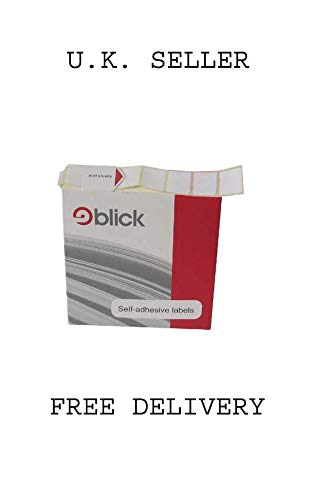 FINCHLEY Blick Labels in Dispensers 24x37mm White (Pack of 640) RS008750 PEN FREE