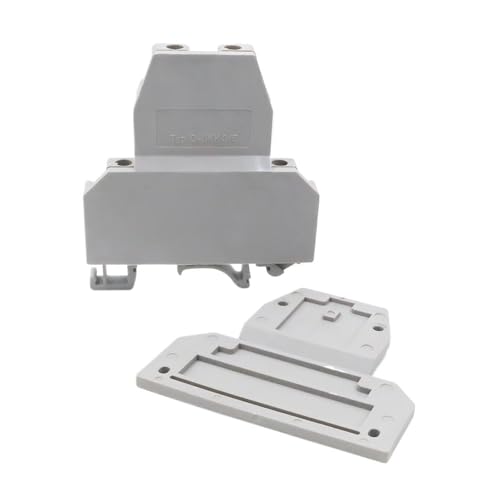 10Pcs D-UKK3/5 DIN Rail Terminal Block Insulation Partition Plate for Secure Connections