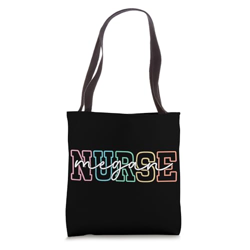 Personalized Name Nurse Megan Tote Bag