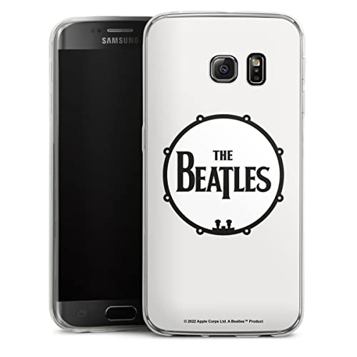 DeinDesign Coque Slim Compatible avec Samsung Galaxy S6 Edge Coque Ultra Fine Coque en Silicone Ultra Fine The Beatles Rock ‘n’ Roll Logo - Les Beatles, Paul McCartney, John Lennon, RIngo Starr, George Harrison DeinDesign Coque Slim Compatible avec Samsung Galaxy S6 Edge Coque Ultra Fine Coque en Silicone Ultra Fine The Beatles Rock 'n' Roll Logo
