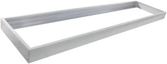 1x4 FT Flat Panel Surface Mount Kit - Installed Depth from Ceiling 2.4" for Installation of LED Panel Lights, Compatible Lights, Easy Installation, Light Fixture Sold Separately
