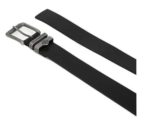 Harley-Davidson Men's Metal Keeper H-D Logo Genuine Leather Belt - Brown3