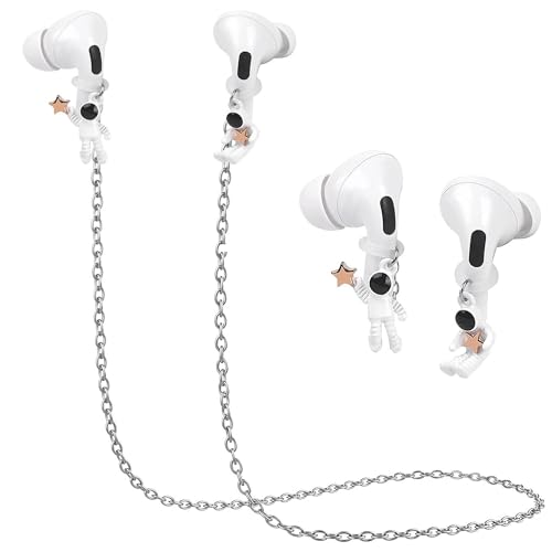 Ya en manzanajugosa.com: MZSX Compatible con Correa antipérdida AirPods 1 2 Pro Accesorio, Astronauta Clip de Oreja, Cable Conector, Strap Anti-perdida Cordaje Protector para Auriculares Inalámbricos Bluetooth (Cadena)