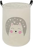 KUNRO Large Storage Basket Toy Box Laundry Bag Hamper Kids Gift Organizer Chest Waterproof Coating O