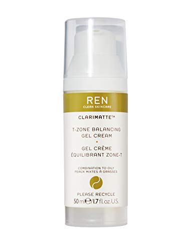 REN Clarimatte T-Zone Balancing Gel Cream - Combination To Oily