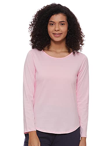 Image of A.T.U.N. (ALL THINGS UBER NICE) Womens Printed Cotton Long Sleeve Regular T-Shirt (Pack of 3)