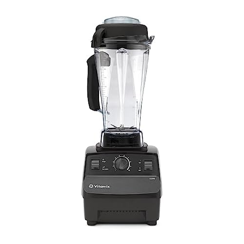 Vitamix 5200 Blender, Professional-Grade, Container, Self-Cleaning 64 oz, Black/Grey