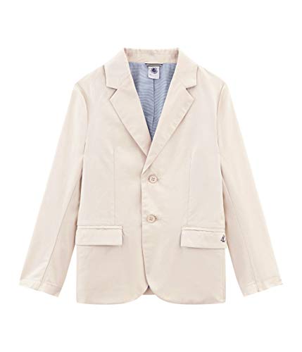 Petit Bateau Veste_4750001 Blazer, Beige (Feta 01), 110 Bambino