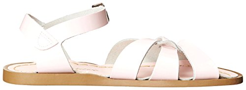 Salt Water Sandals Girls' Salt Water Original Flat Sandal, Shiny Pink, 4 M US Toddler2