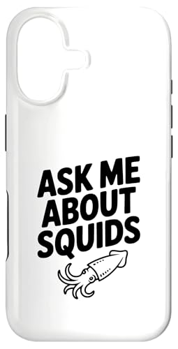 Ask Me About Squids Fun Cm̃[A X}zP[X iPhone 17 p