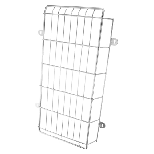 BESPORTBLE Emergency Light Guard Set of Metal Exit Sign Protective Cover Reusable Impact Resistant Easy to Install