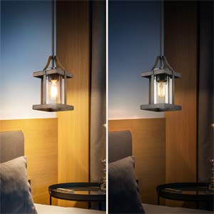 Lnc Faux-Wood Pendant Lighting, Farmhouse Hanging Fixture With Glass Shades For Kitchen Island, Bedroom, Dining Room, Hallway And Foyer #TOP4