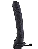 Pipedream Products Fetish Fantasy Hollow Strap On, Black, 11 Inch, 2.5 Pound