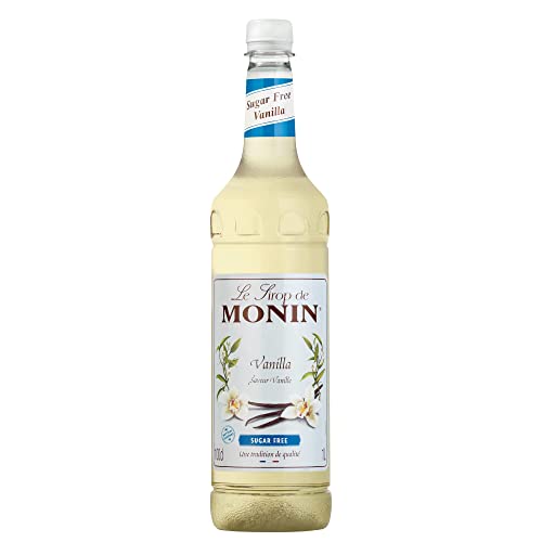 Monin Vanilla Sugar Free Syrup - 4x1ltr