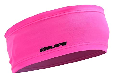 Kit com 3 Testeira Headband Faixa de Cabeça Hupi Run Rosa, Cor: Preto/rosa