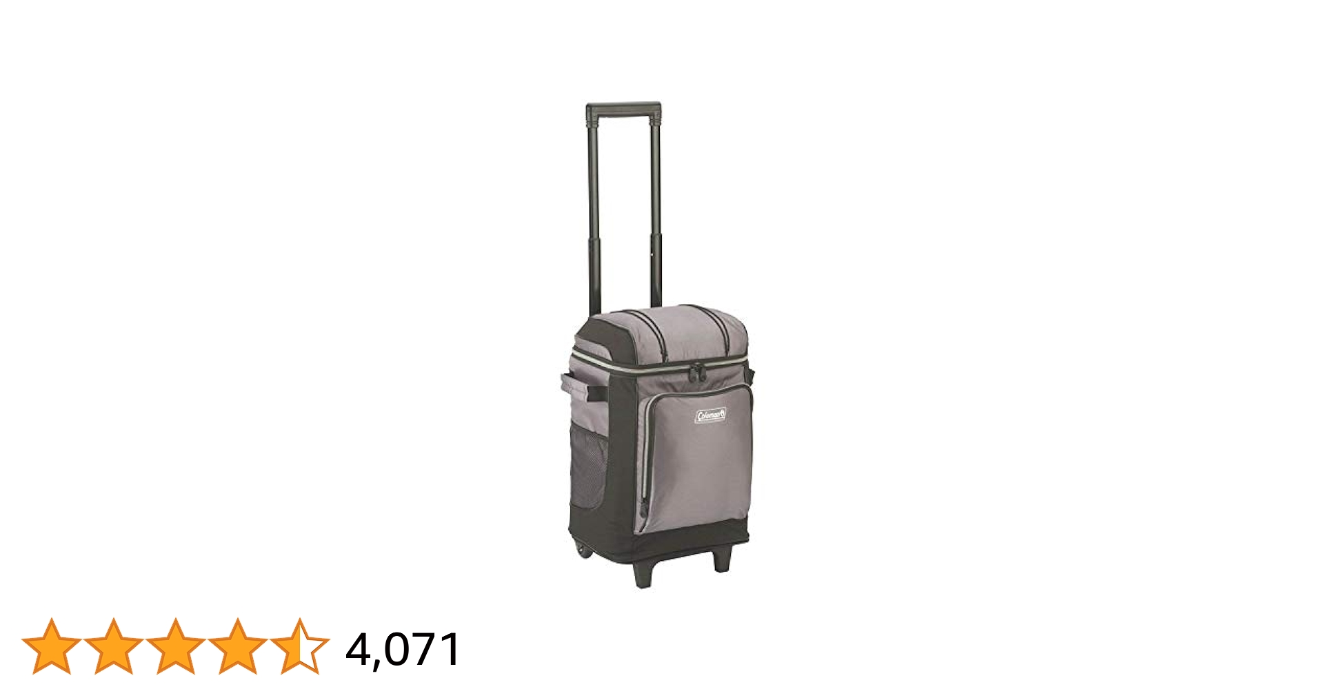 Small Cooler Coleman 42-Can Wheeled Cooler Leakproof Soft-Sided